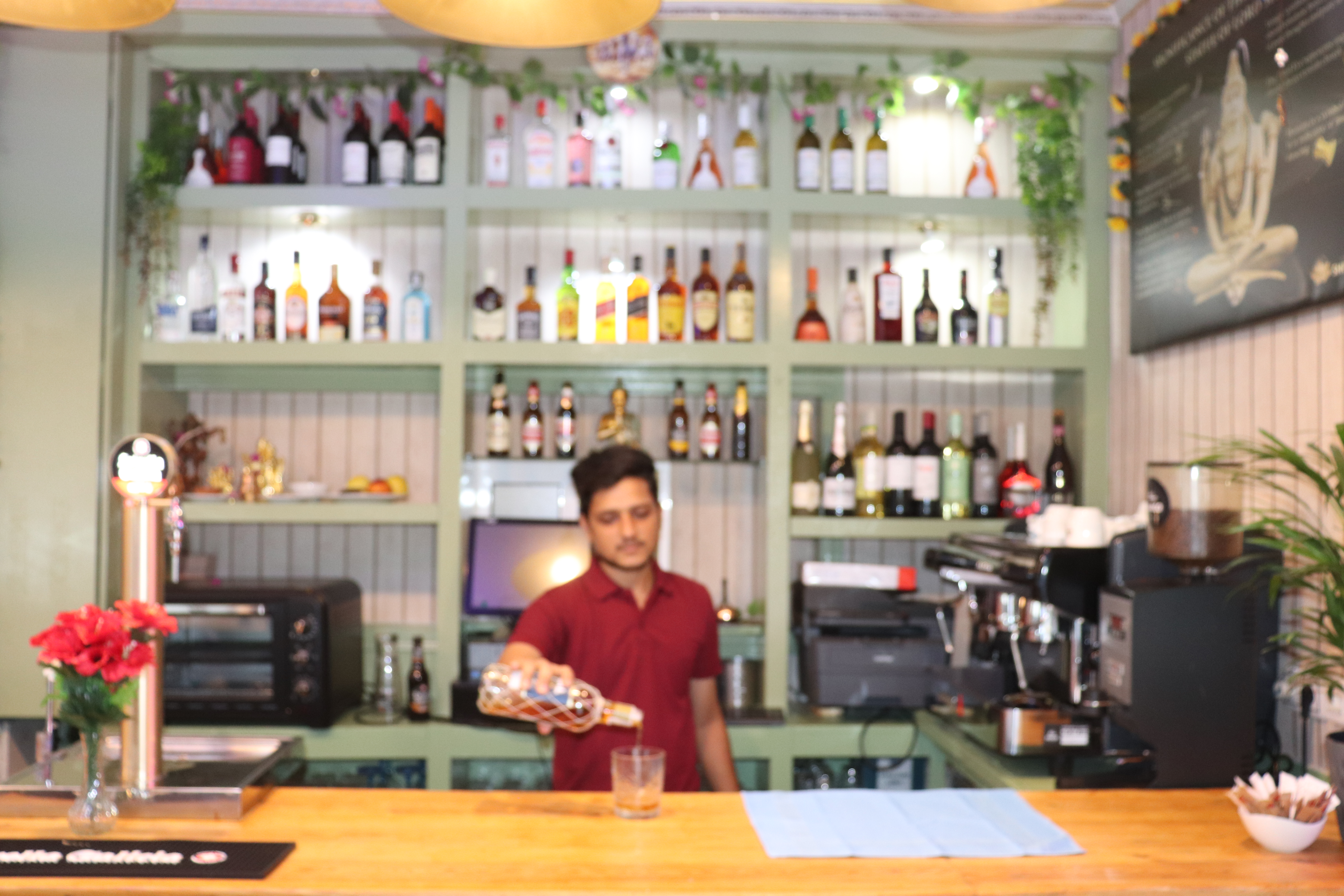Nuestra barra de bebidas